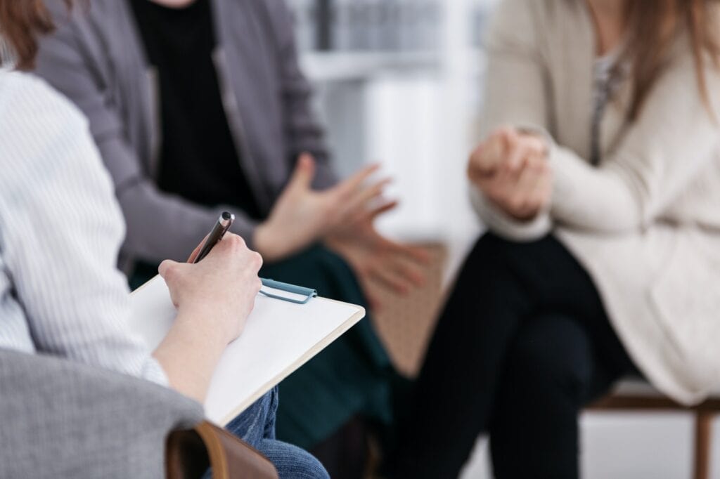 Patients in Intensive Outpatient Program therapy In Los Angeles